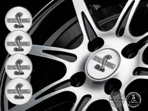 Shelby Emblemas de Rueda Estilo Etiquetas de Cúpula Alta Calidad